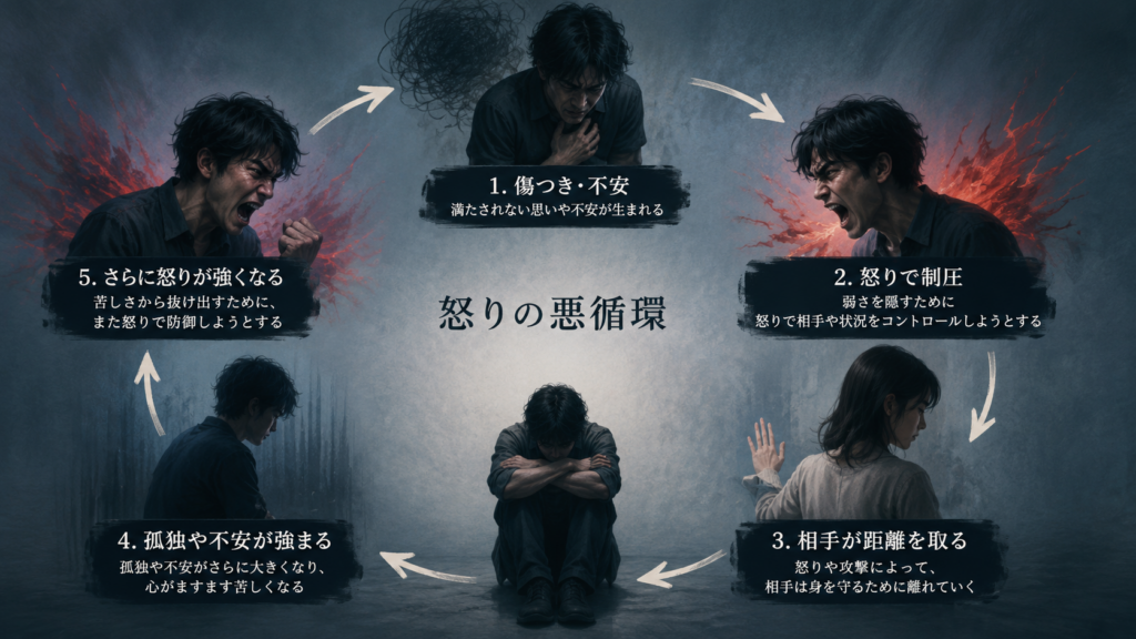 怒りの悪循環
